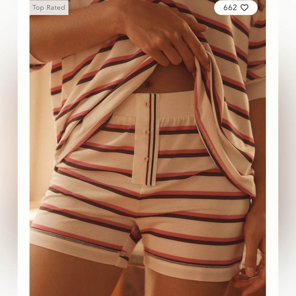 THE LYREBIRD MODALUXE HENLEY SHORTS XS